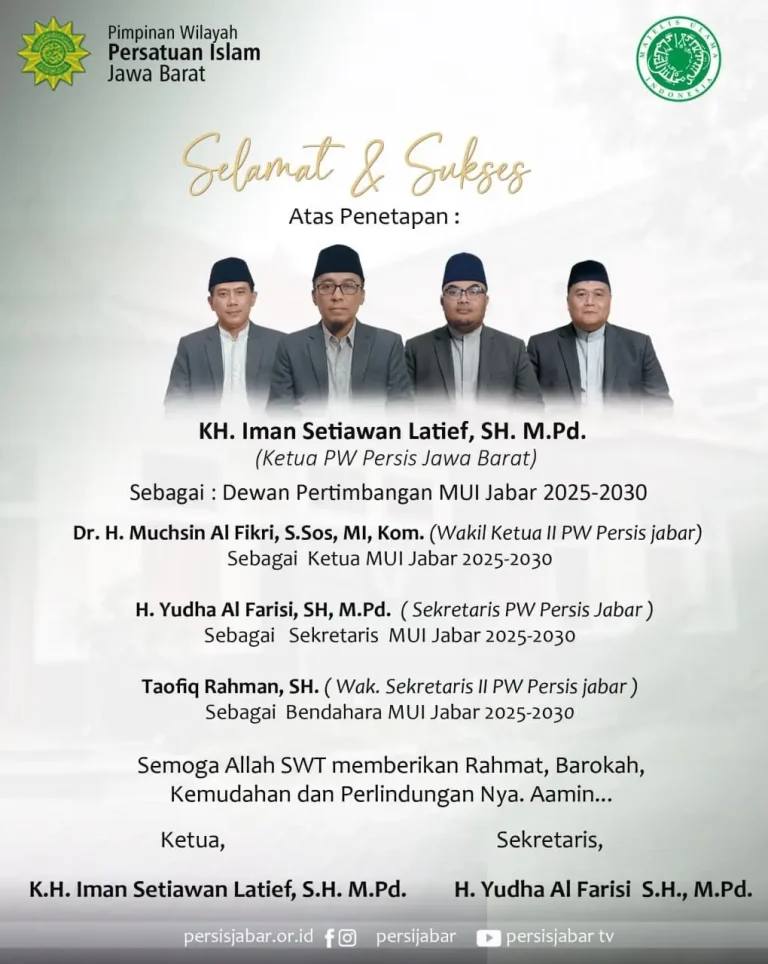 Musda XI MUI Jabar Tetapkan Kepengurusan Baru 2025–2030