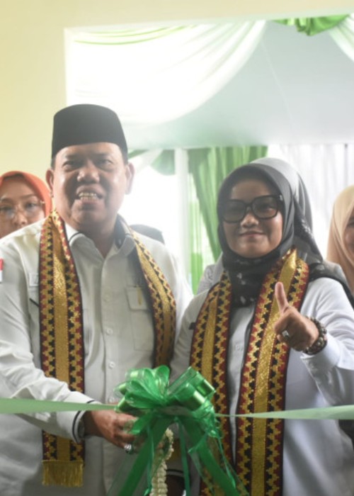 Bupati Ela Resmikan Kantor Cabang BPRS Lampung Timur