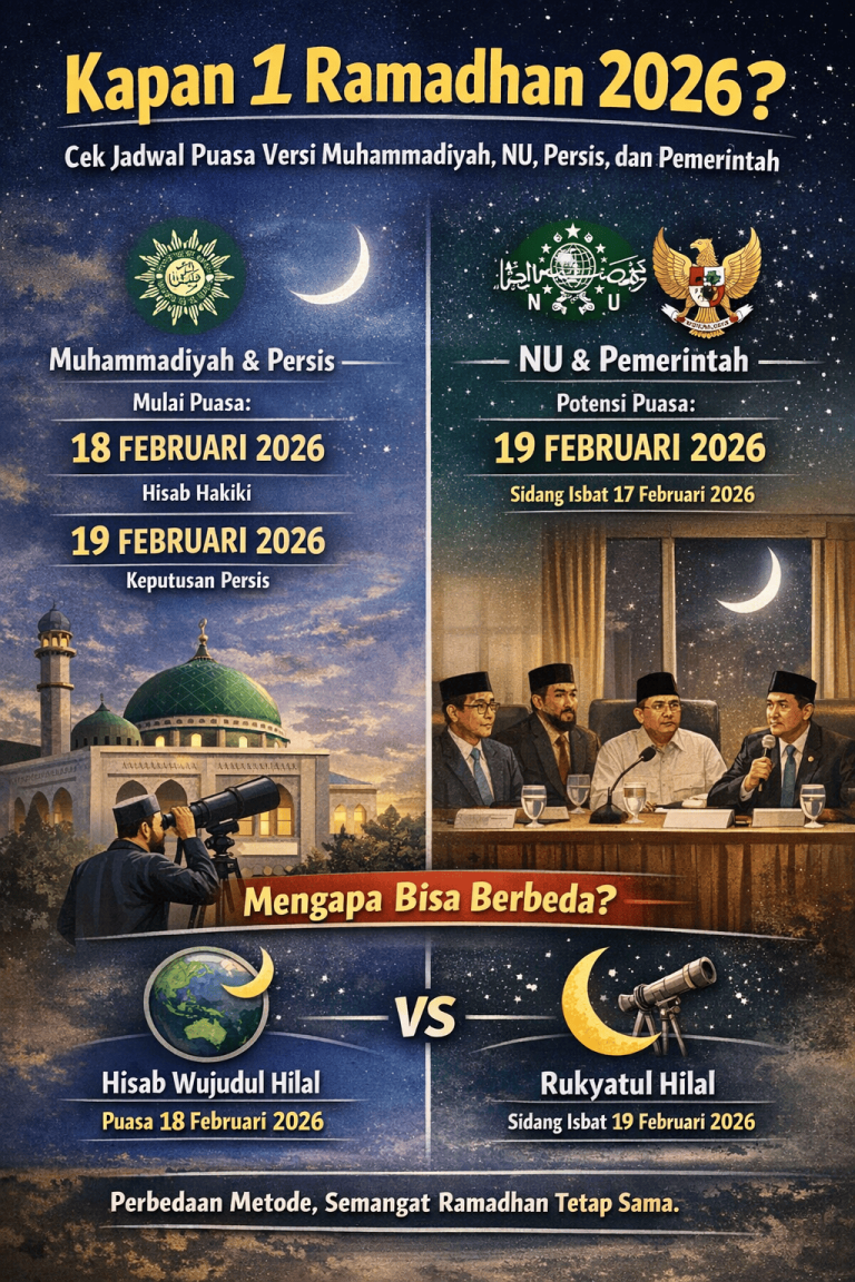 Dinamika Penentuan 1 Ramadhan 1447 H: Antara Kepastian Hisab dan Otoritas Negara