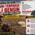 Kemarau Mencekik Petani KBB, Bensin Dibeli Sendiri Demi Selamatkan Sawah